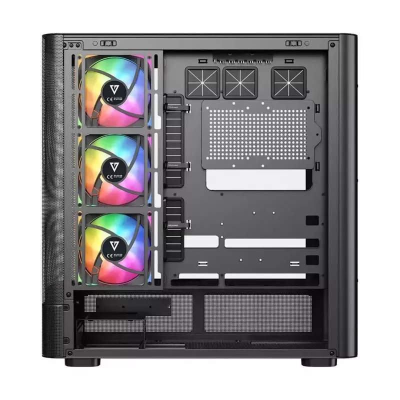 Obudowa komputerowa MODECOM VOLCANO AQ500 ARGB MIDI czarna