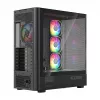 Obudowa komputerowa MODECOM VOLCANO AQ500 ARGB MIDI czarna