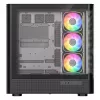 Obudowa komputerowa MODECOM VOLCANO AQ500 ARGB MIDI czarna
