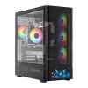 Obudowa komputerowa MODECOM VOLCANO AQ500 ARGB MIDI czarna