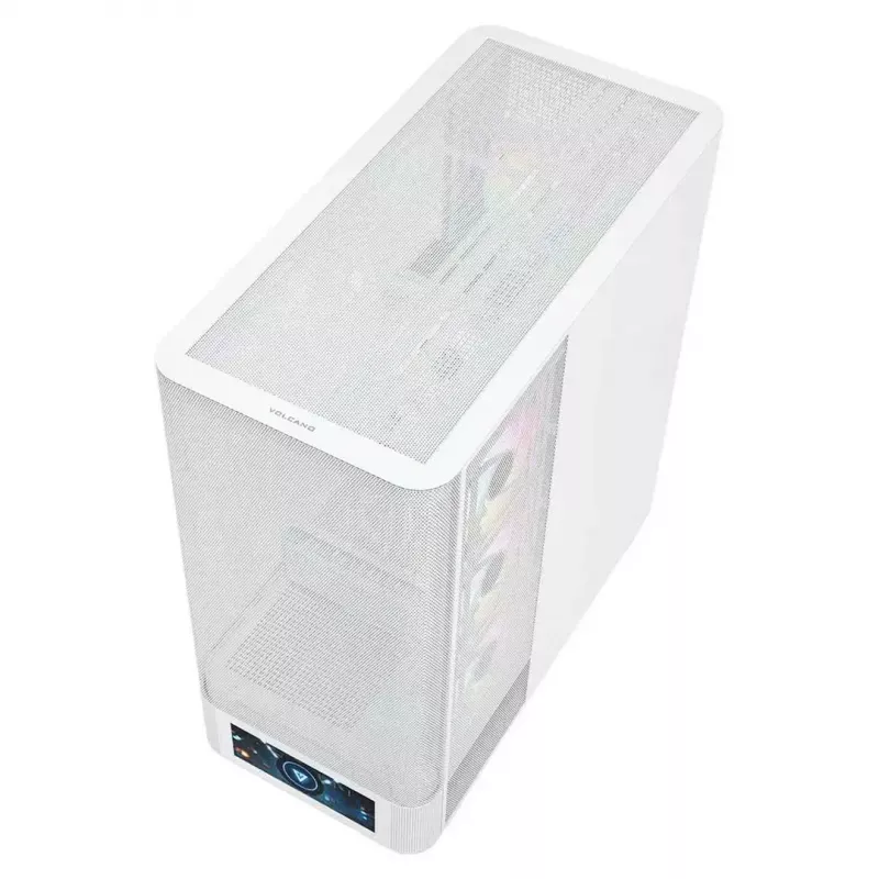 Obudowa komputerowa MODECOM VOLCANO AQ500 ARGB MIDI biała