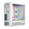 Obudowa komputerowa MODECOM VOLCANO AQ500 ARGB MIDI biała