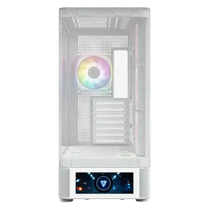 Obudowa komputerowa MODECOM VOLCANO AQ500 ARGB MIDI biała