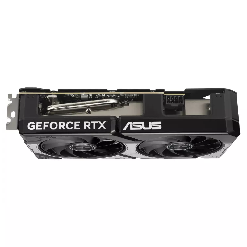 Karta graficzna ASUS GeForce RTX 5060 Ti Dual — 8 GB GDDR7, 128-bit, PCIe 5.0, chłodzenie aktywne (2 wentylatory), maks. 7680×4320