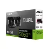 Karta graficzna ASUS GeForce RTX 5060 Ti Dual — 8 GB GDDR7, 128-bit, PCIe 5.0, chłodzenie aktywne (2 wentylatory), maks. 7680×4320