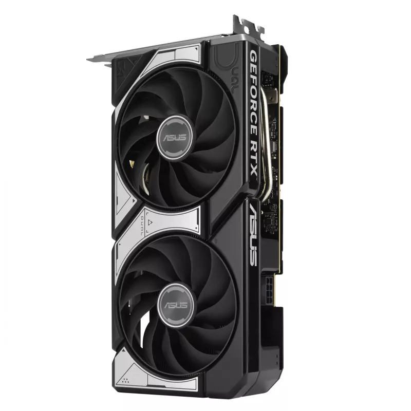 Karta graficzna ASUS GeForce RTX 5060 Ti Dual — 8 GB GDDR7, 128-bit, PCIe 5.0, chłodzenie aktywne (2 wentylatory), maks. 7680×4320