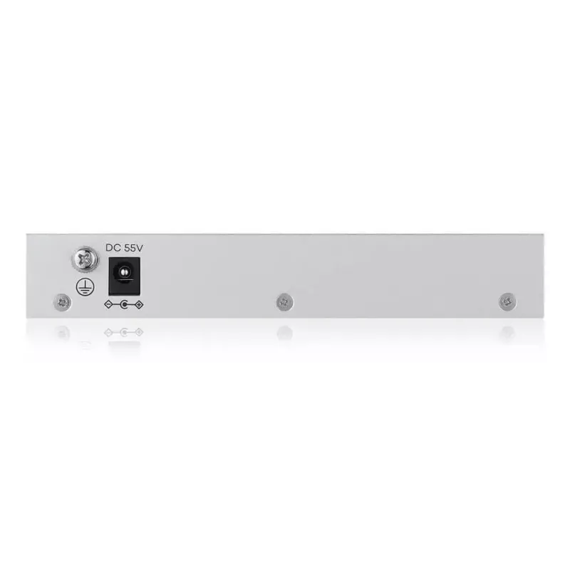 Managed L2 Gigabit PoE Desktop Switch Zyxel GS1200-5HPV3 — 5x Gigabit (10/100/1000), PoE, DC-in, 10 Gbps switching capacity