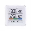 Bezprzewodowa stacja pogodowa GreenBlue GB169 — temperatura i wilgotność wewnątrz/na zewnątrz, zegar, alarm, zasięg do 60 m, wybór °C/°F