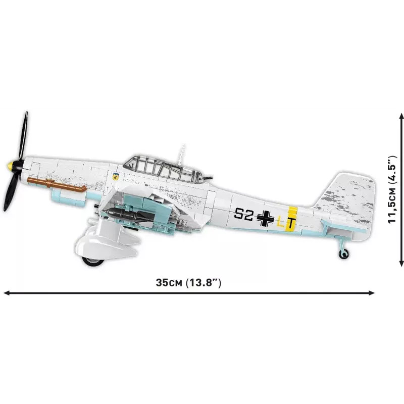 Cobi Blocks Junkers JU 87D-3 Stuka zestaw konstrukcyjny 556 elementów