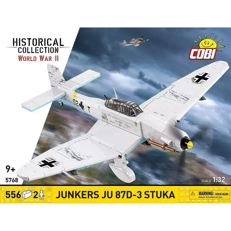Cobi Blocks Junkers JU 87D-3 Stuka zestaw konstrukcyjny 556 elementów