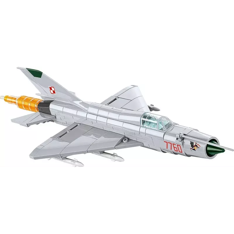 Klocki konstrukcyjne Cobi Mig-21 MF 381 klocków zestaw — model zabawki do złożenia