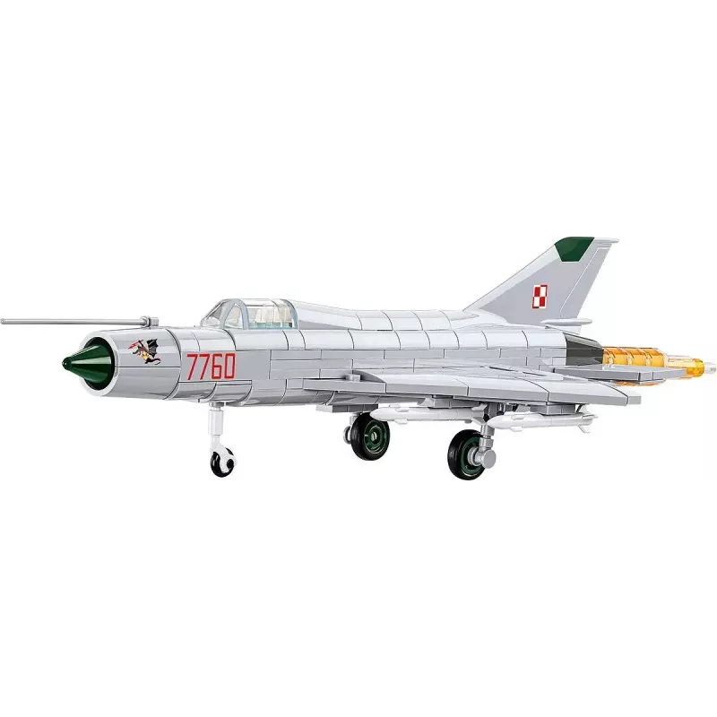 Klocki konstrukcyjne Cobi Mig-21 MF 381 klocków zestaw — model zabawki do złożenia