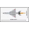 Klocki konstrukcyjne Cobi Mig-21 MF 381 klocków zestaw — model zabawki do złożenia