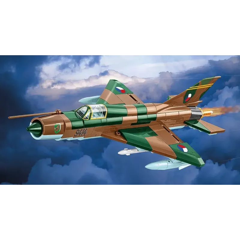 Zestaw modelarski Cobi MiG-21 396 elementów – zestaw konstrukcyjny Cobi Blocks