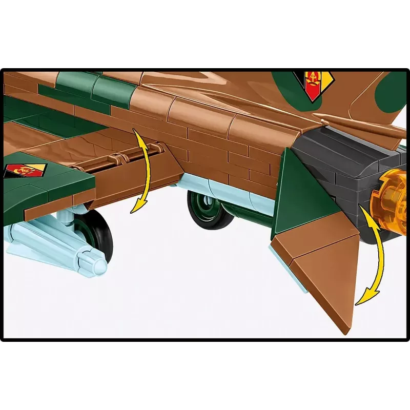 Zestaw modelarski Cobi MiG-21 396 elementów – zestaw konstrukcyjny Cobi Blocks
