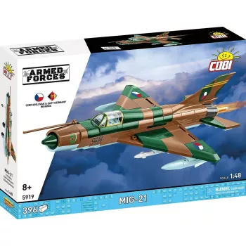 Zestaw modelarski Cobi MiG-21 396 elementów – zestaw konstrukcyjny Cobi Blocks
