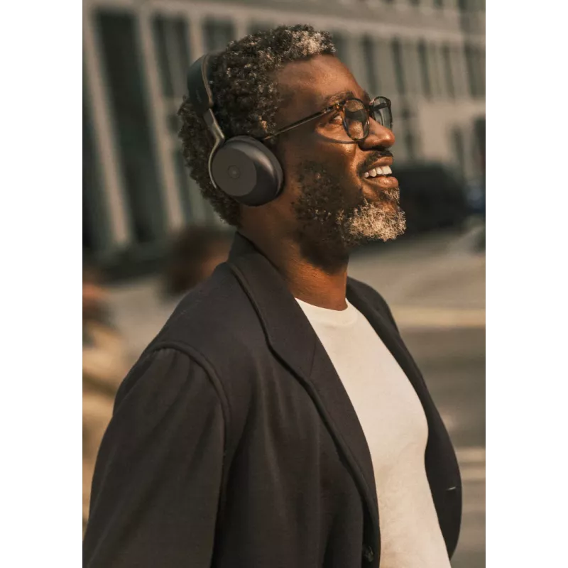 Jabra Evolve3 75 - MS Link390c (ładowarka bezprzewodowa) - Czarny
