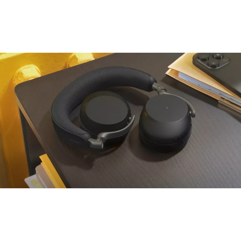 Jabra Evolve3 75 - UC Link390a (ładowarka bezprzewodowa) - Czarny