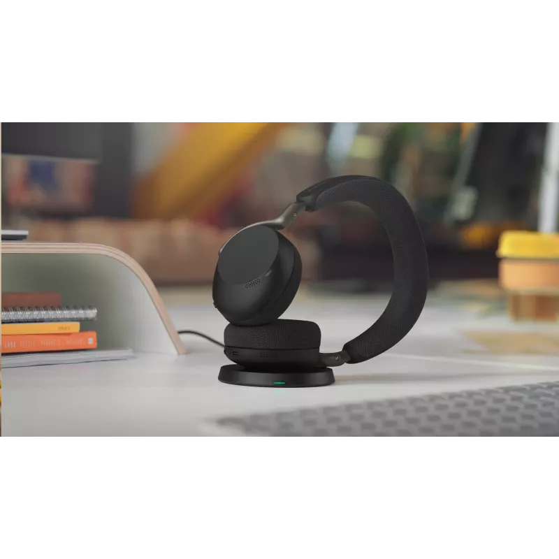 Jabra Evolve3 75 - UC Link390a (ładowarka bezprzewodowa) - Czarny