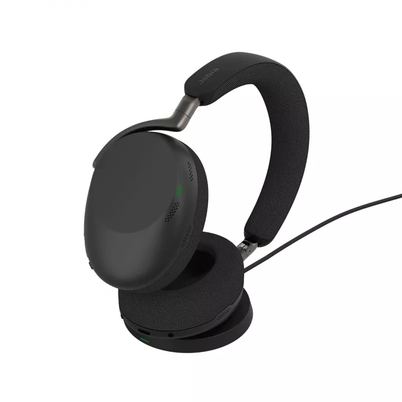 Jabra Evolve3 85 Zestaw słuchawkowy Bezprzewodowy Nagłowny Biuro/Centrum telefoniczne USB Type-A Bluetooth Czarny