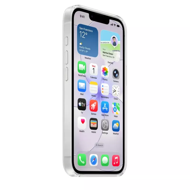 Przezroczyste etui ochronne do Apple iPhone 17e – przezroczysta obudowa z PC, MagSafe, do ekranu 6,1 cala