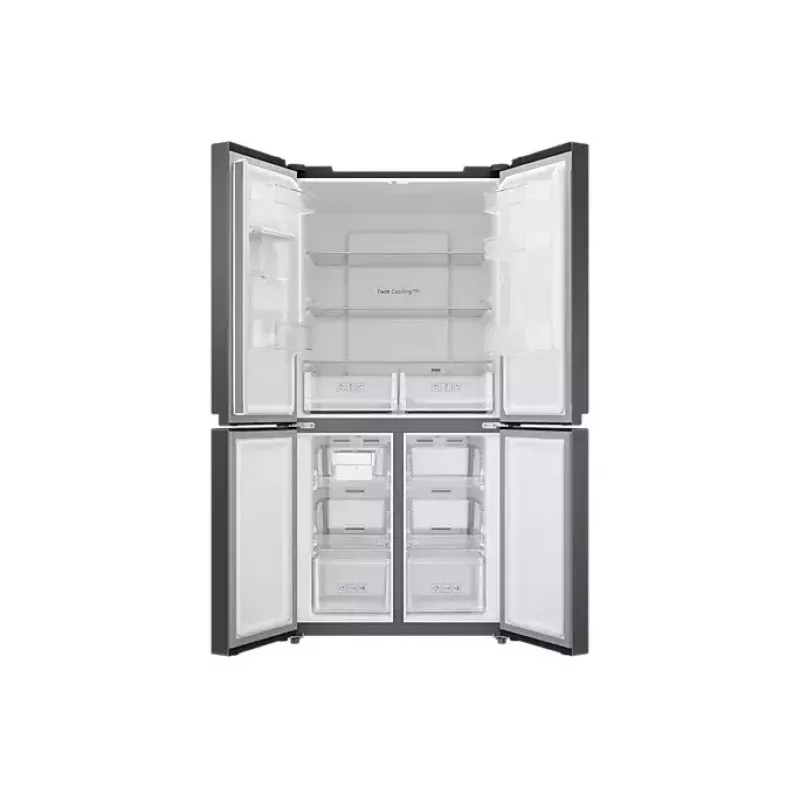 Samsung RF48A401EB4/EO lodówka side-by-side Wolnostojąca 488 L Czarny