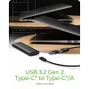 ICY BOX obudowa M.2 NVMe z USB 3.2 Gen 2 Type-C, obudowa SSD, M.2, PCI Express, 10 Gbit/s, Hot-swap, Czarny
