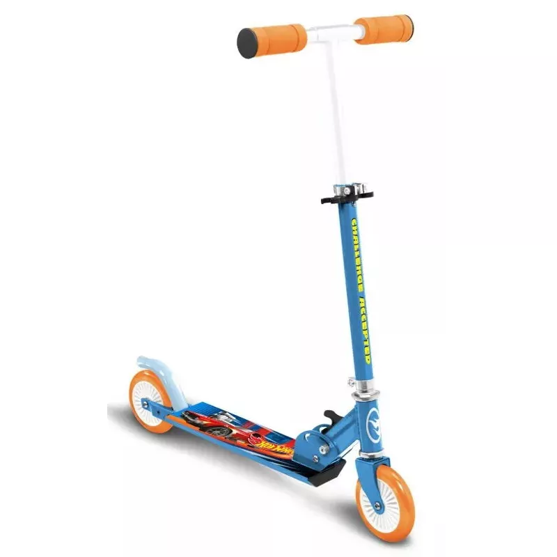 Hulajnoga Pulio Hot Wheels Stamp 106500042 — 2-kołowa, regulowana wysokość kierownicy
