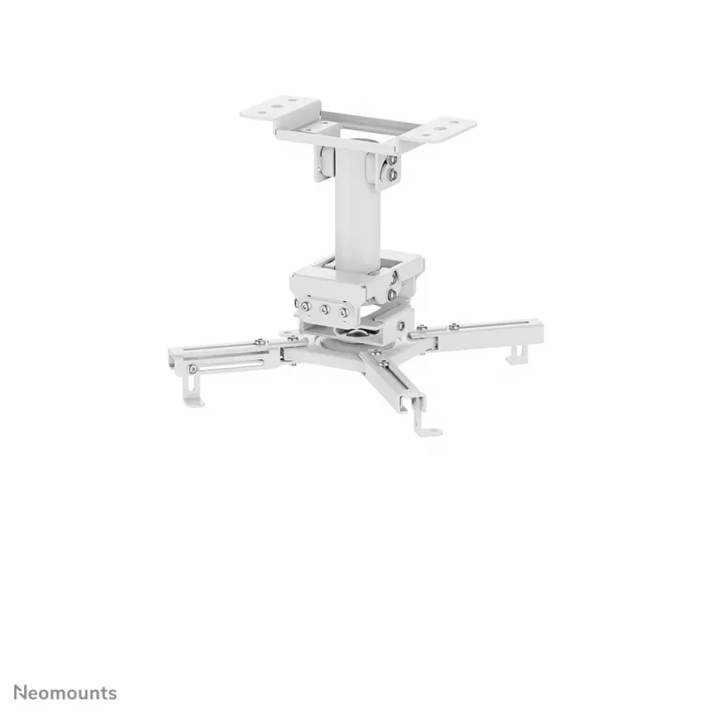 Uchwyt sufitowy do projektora Neomounts CL25-530WH1 — pełny ruch, maks. obciążenie 45 kg, wysokość 25,5 cm, biały