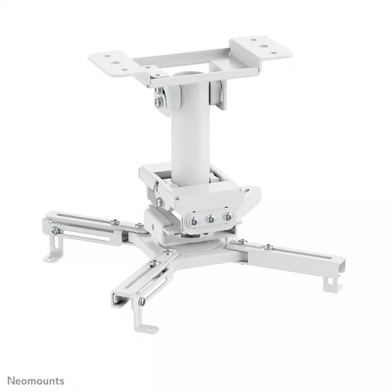 Uchwyt sufitowy do projektora Neomounts CL25-530WH1 — pełny ruch, maks. obciążenie 45 kg, wysokość 25,5 cm, biały