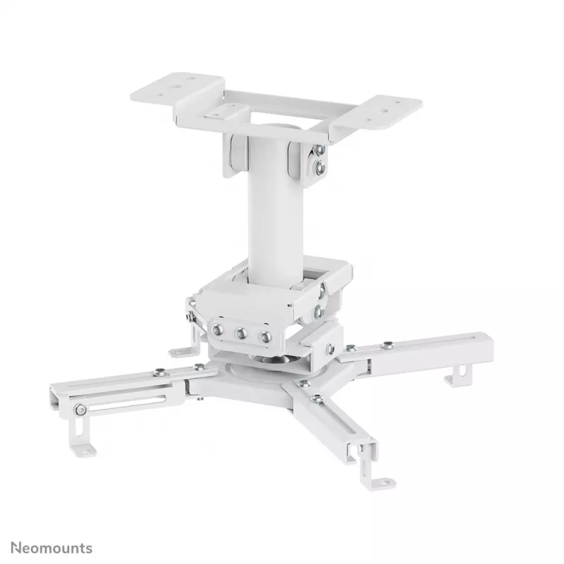 Uchwyt sufitowy do projektora Neomounts CL25-530WH1 — pełny ruch, maks. obciążenie 45 kg, wysokość 25,5 cm, biały