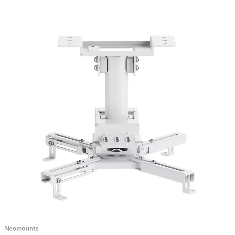 Uchwyt sufitowy do projektora Neomounts CL25-530WH1 — pełny ruch, maks. obciążenie 45 kg, wysokość 25,5 cm, biały