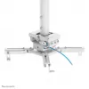 Uchwyt sufitowy do projektora Neomounts CL25-530WH1 — pełny ruch, maks. obciążenie 45 kg, wysokość 25,5 cm, biały
