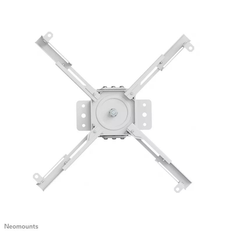 Neomounts CL25-540WH1 Uchwyt sufitowy do projektora - wys. 60,5-90,5 cm - łatwy montaż - pełny zakres ruchu