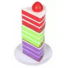 Magnetyczne ciasto zabawkowe MALIK MalBlo Magnetic – zestaw do zabawy w udawanie z magnetycznymi kawałkami i akcesoriami