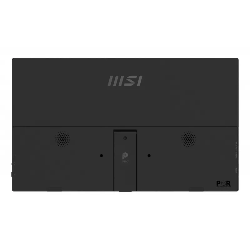 MSI PRO MP165 E6 przenośny telewizor/monitor Przenośny monitor Czarny 39,6 cm (15,6 cala) LED 1920 x 1080 pikseli