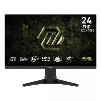 MSI MAG 245F X24 monitor komputerowy 60,5 cm (23,8 cala) 1920 x 1080 pikseli Full HD LCD Czarny