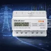 Trójfazowy licznik energii na szynę DIN QOLTEC 50978 — 400 V, 100 A