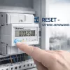 Trójfazowy licznik energii QOLTEC 50980 — 400 V, 100 A z resetem