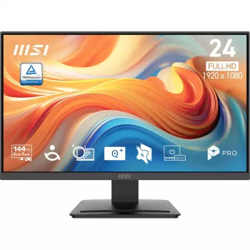 Monitor komputerowy MSI Pro MP241 E14V 23,8 cala (60,5 cm) Full HD 1920×1080 VA LCD, 4 ms, VESA, Czarny