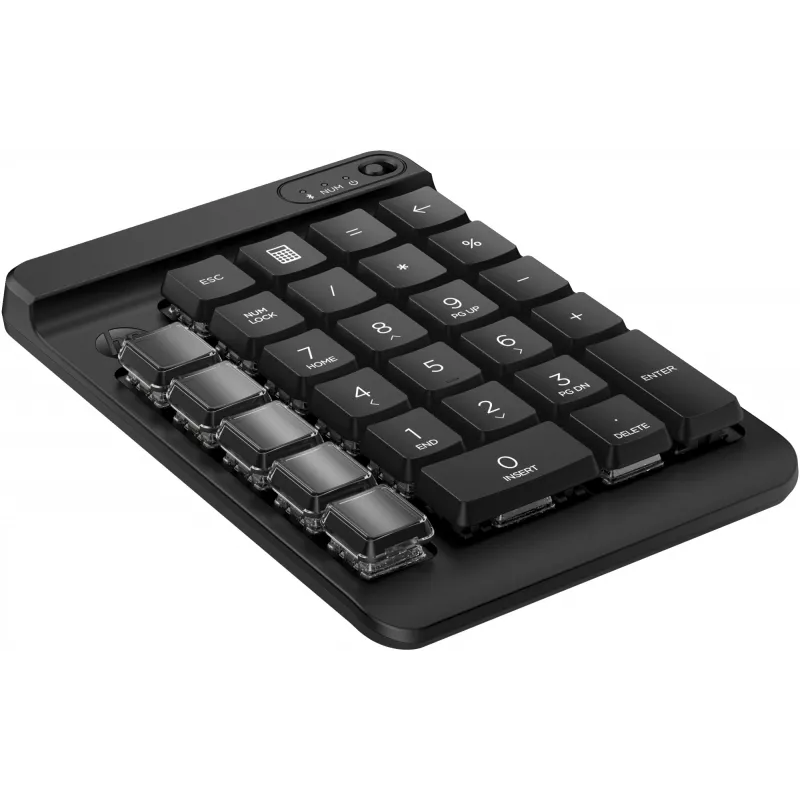 HP 430 Programowalna Klawiatura Numeryczna Bezprzewodowa, Bluetooth, Mechaniczna, Czarna