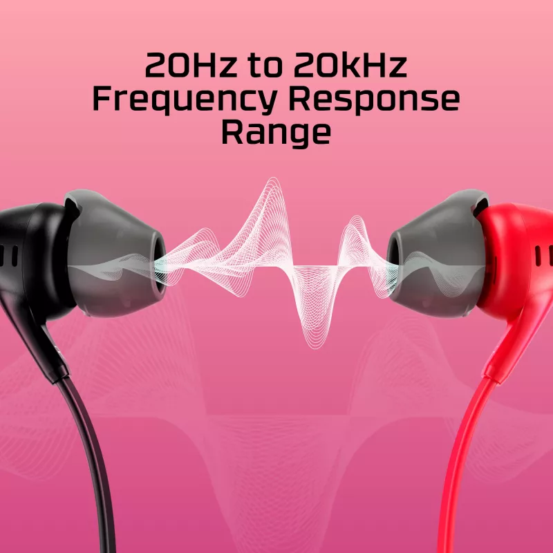 HyperX Cloud Earbuds II czerwony