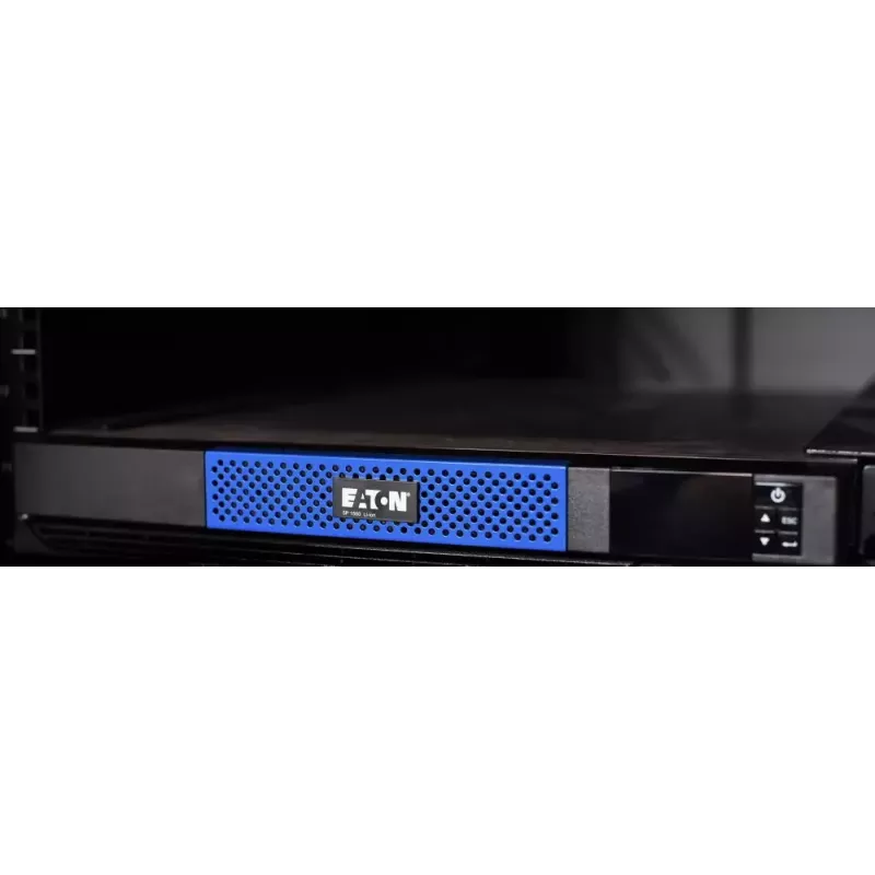 Zasilacz awaryjny Eaton 5P1550GR-L 1,55 kVA 1100 W 6 gniazd C13 do montażu w szafie rack LCD czarny
