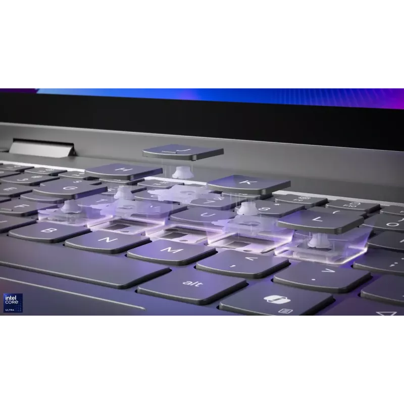 Lenovo Yoga 7 2-in-1 14ILL10 | Luna Grey | 14 cali | OLED | Ekran dotykowy | WUXGA | 1920 x 1200 pikseli | Intel Core Ultra 7 | 256V | 16 GB | Wlutowana LPDDR5x | Pojemność dysku SSD 512 GB | Intel Arc Graphics 140V | Windows 11 Home | 802.11be | Wersja Bluetooth 5.4 | Język klawiatury angielski | Podświetlana klawiatura | Gwarancja 24 miesiące | Gwarancja na baterię 12 miesięcy