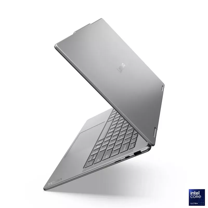 Lenovo Yoga 7 2-in-1 14ILL10 | Luna Grey | 14 cali | OLED | Ekran dotykowy | WUXGA | 1920 x 1200 pikseli | Intel Core Ultra 7 | 256V | 16 GB | Wlutowana LPDDR5x | Pojemność dysku SSD 512 GB | Intel Arc Graphics 140V | Windows 11 Home | 802.11be | Wersja Bluetooth 5.4 | Język klawiatury angielski | Podświetlana klawiatura | Gwarancja 24 miesiące | Gwarancja na baterię 12 miesięcy