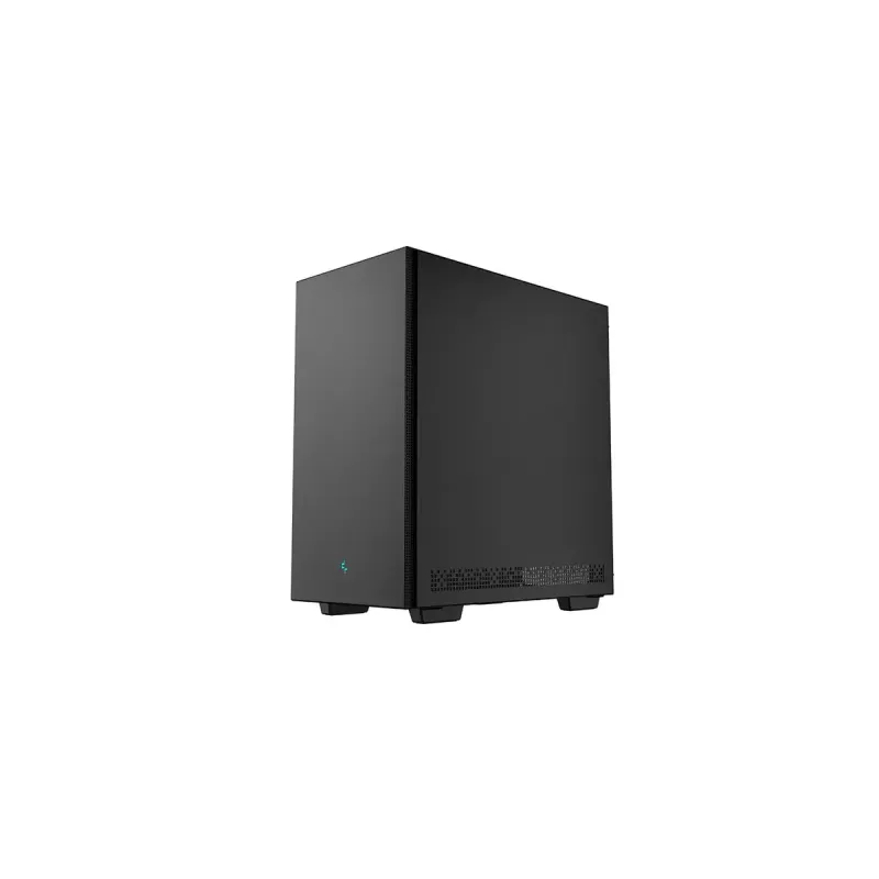 Obudowa PC DeepCool CH510 Midi Tower Czarna — hartowane szkło, microATX/ATX, obsługa chłodnic 360 mm z przodu/na górze, maks. GPU 38 cm, zasilacz na dole, 7 slotów rozszerzeń