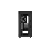 Obudowa PC DeepCool CH510 Midi Tower Czarna — hartowane szkło, microATX/ATX, obsługa chłodnic 360 mm z przodu/na górze, maks. GPU 38 cm, zasilacz na dole, 7 slotów rozszerzeń