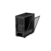 Obudowa PC DeepCool CH510 Midi Tower Czarna — hartowane szkło, microATX/ATX, obsługa chłodnic 360 mm z przodu/na górze, maks. GPU 38 cm, zasilacz na dole, 7 slotów rozszerzeń