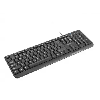 Przewodowa Klawiatura USB NATEC NKL-1151 — Czarna, układ CZ-SK (słowacki), 104 klawisze, przewodowa USB, kabel 1,8 m