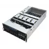 Serwer rack ASUS ESC8000A-E13 (4U) Srebrny — LGA 6096, AMD EPYC, DDR5, do 3 TB, 24 DIMM, 2× CPU, zasilacz 3200 W